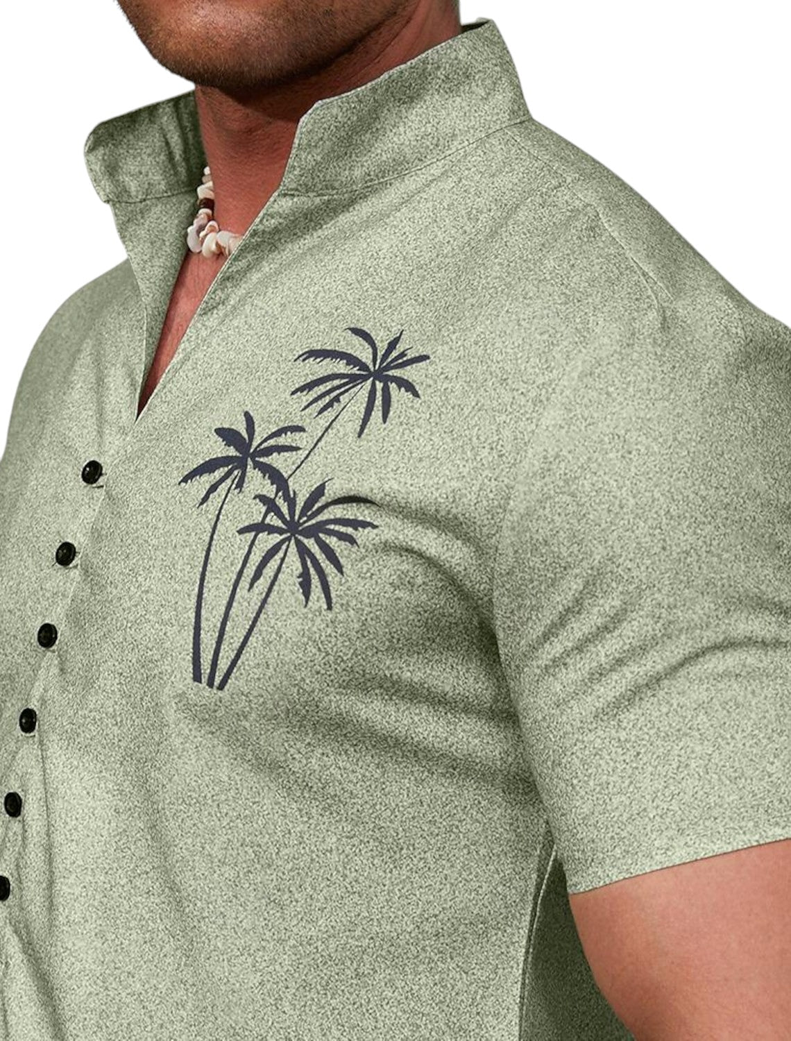 Tropisch Heren Overhemd en Broek
