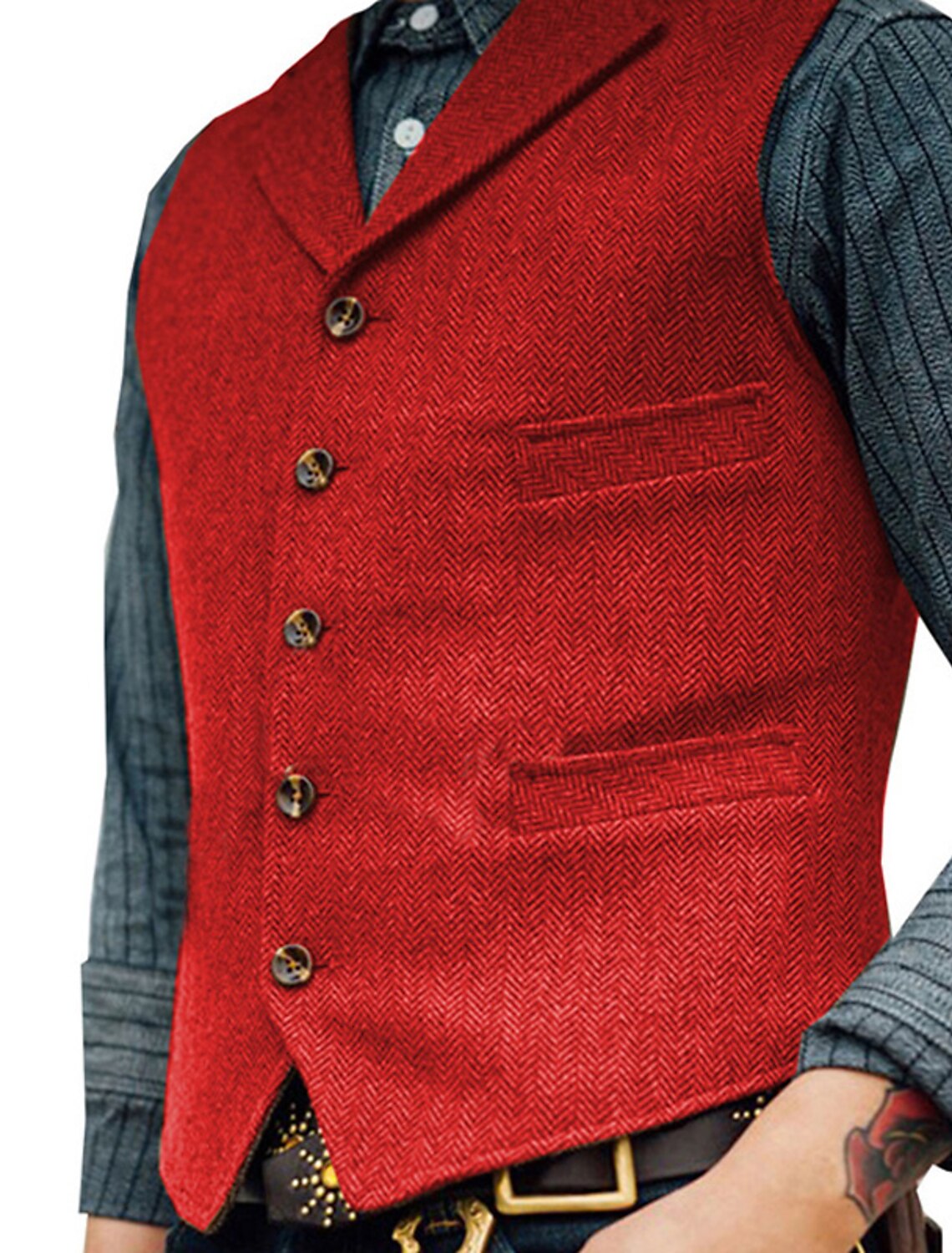 Vintage Gilet Voor Mannen