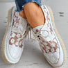Ariana - Ergonomische Luchtige Schoenen Met Bloemen Design