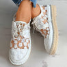 Ariana - Ergonomische Luchtige Schoenen Met Bloemen Design