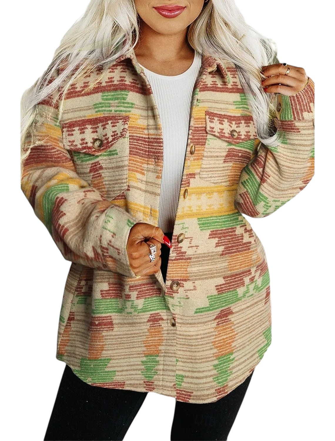 Veelkleurig Vintage Dames Jack