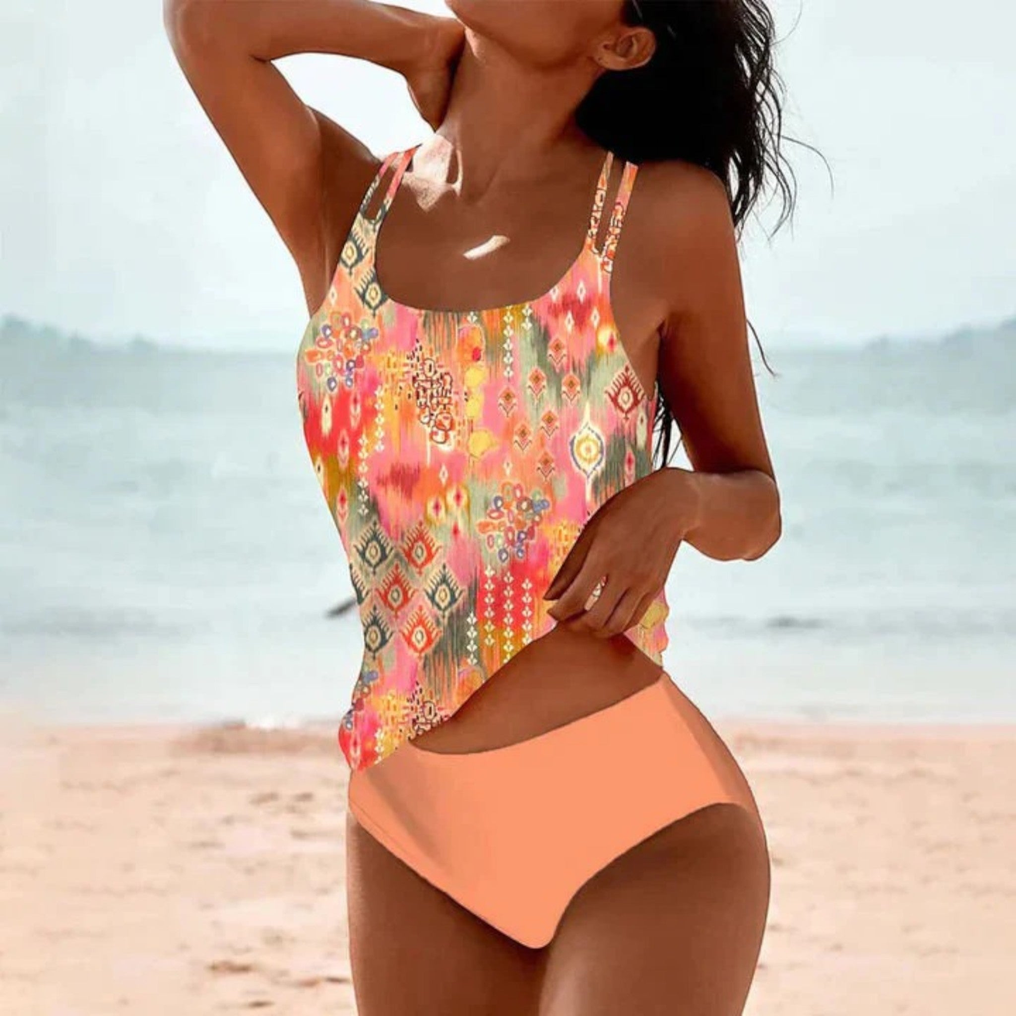 Emilia | Tweedelige Bikini Met Bloemenprint | Zomer