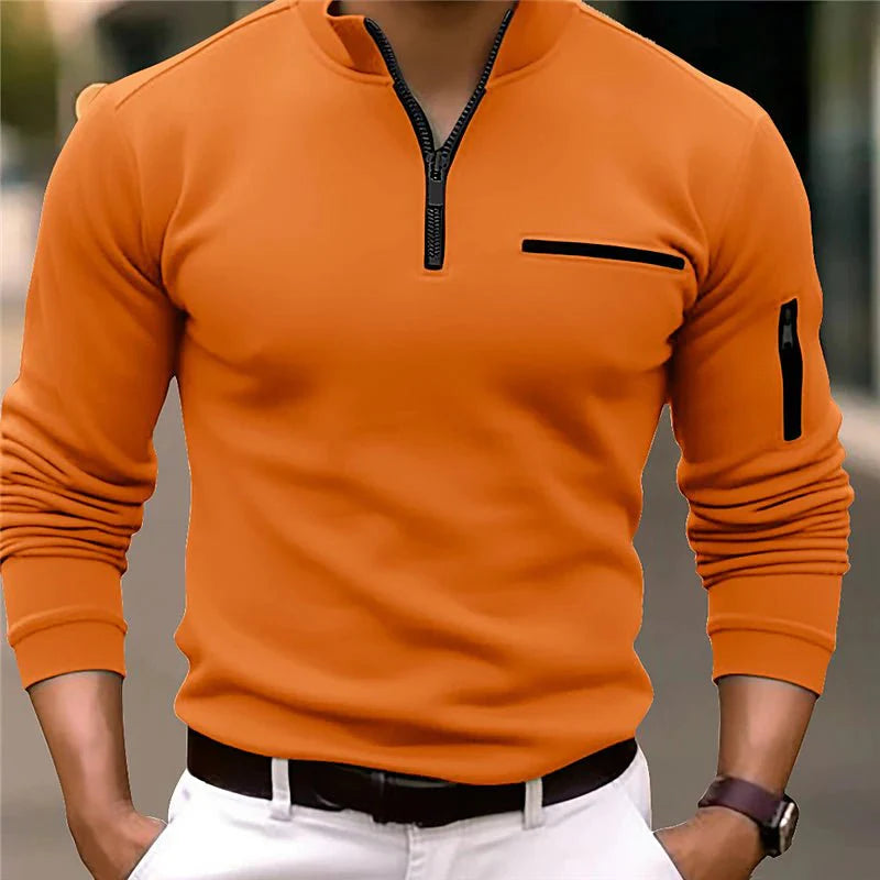 Half-Zip Trui Voor Heren - Ralph