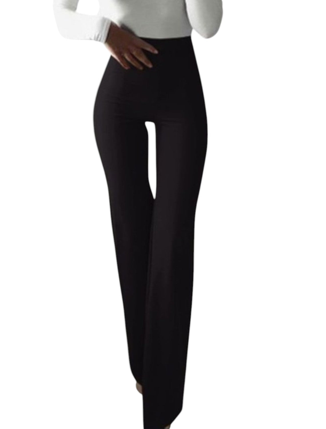 Dames Stijlvolle Flare Broek