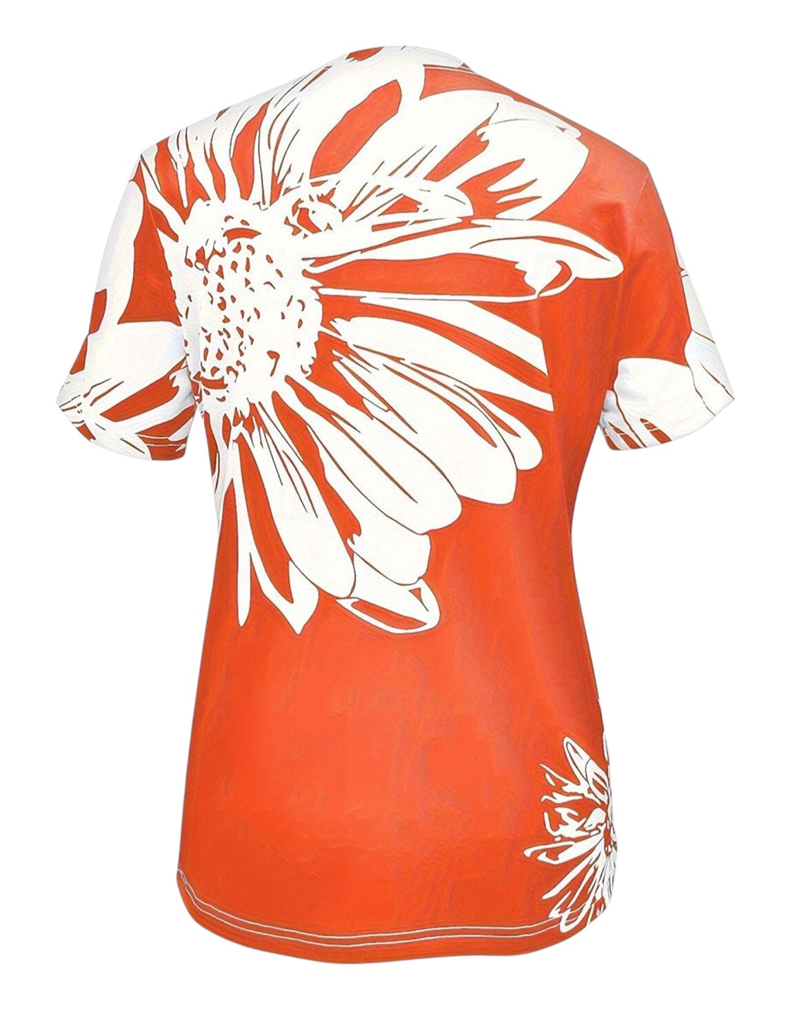 Anna - Zomers V-hals Shirt Met Bloemenprint