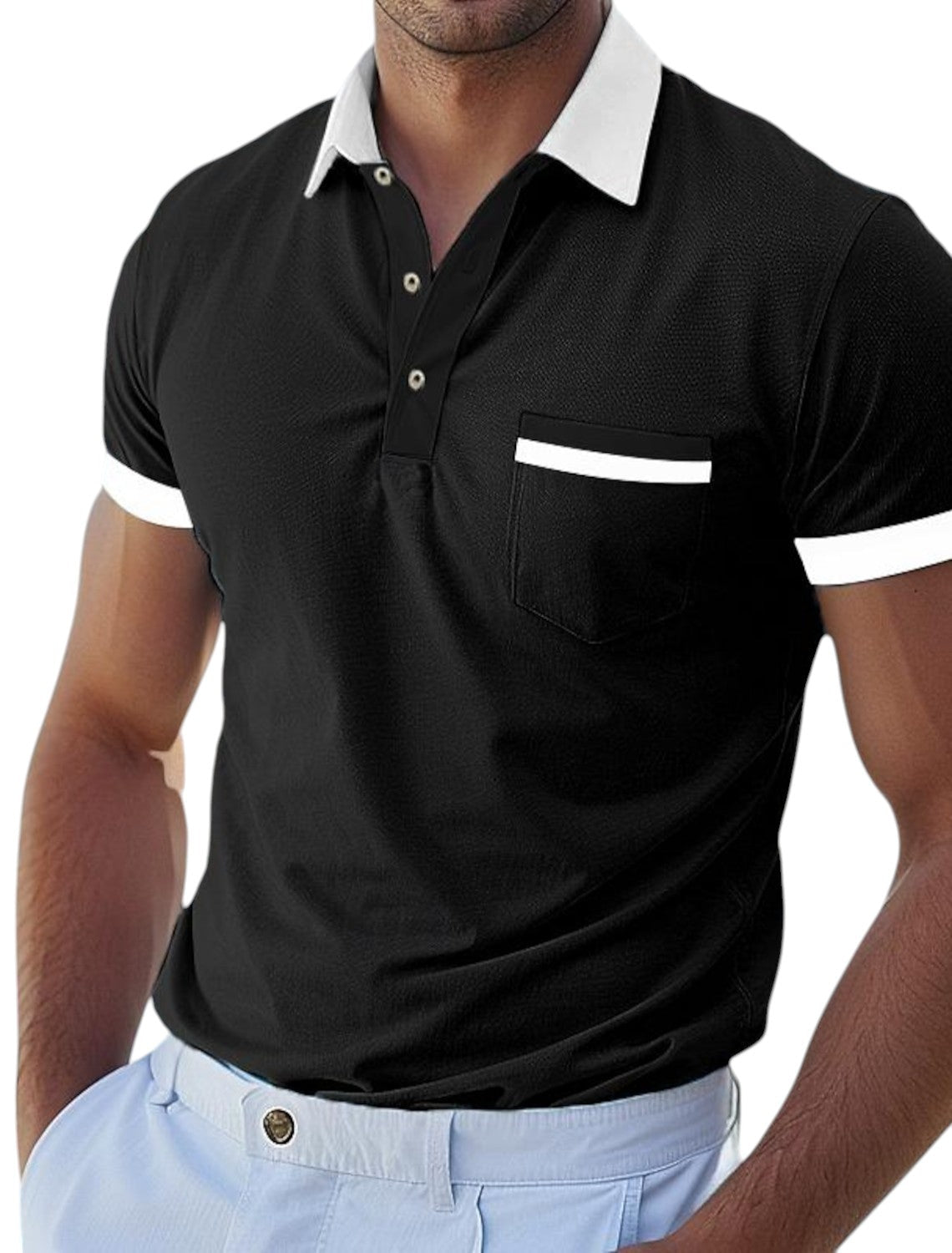 Pique - Polo Shirt voor Heren