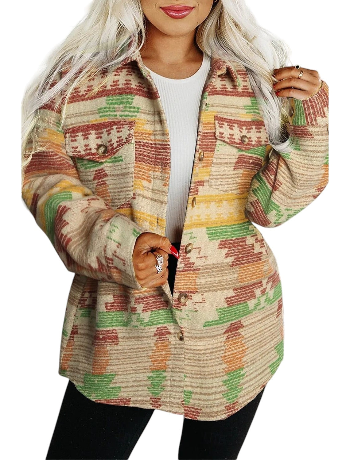 Veelkleurig Vintage Dames Jack
