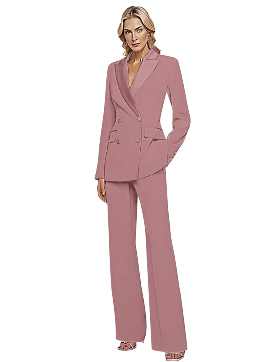 2-Delig Damespak Blazer & Broek