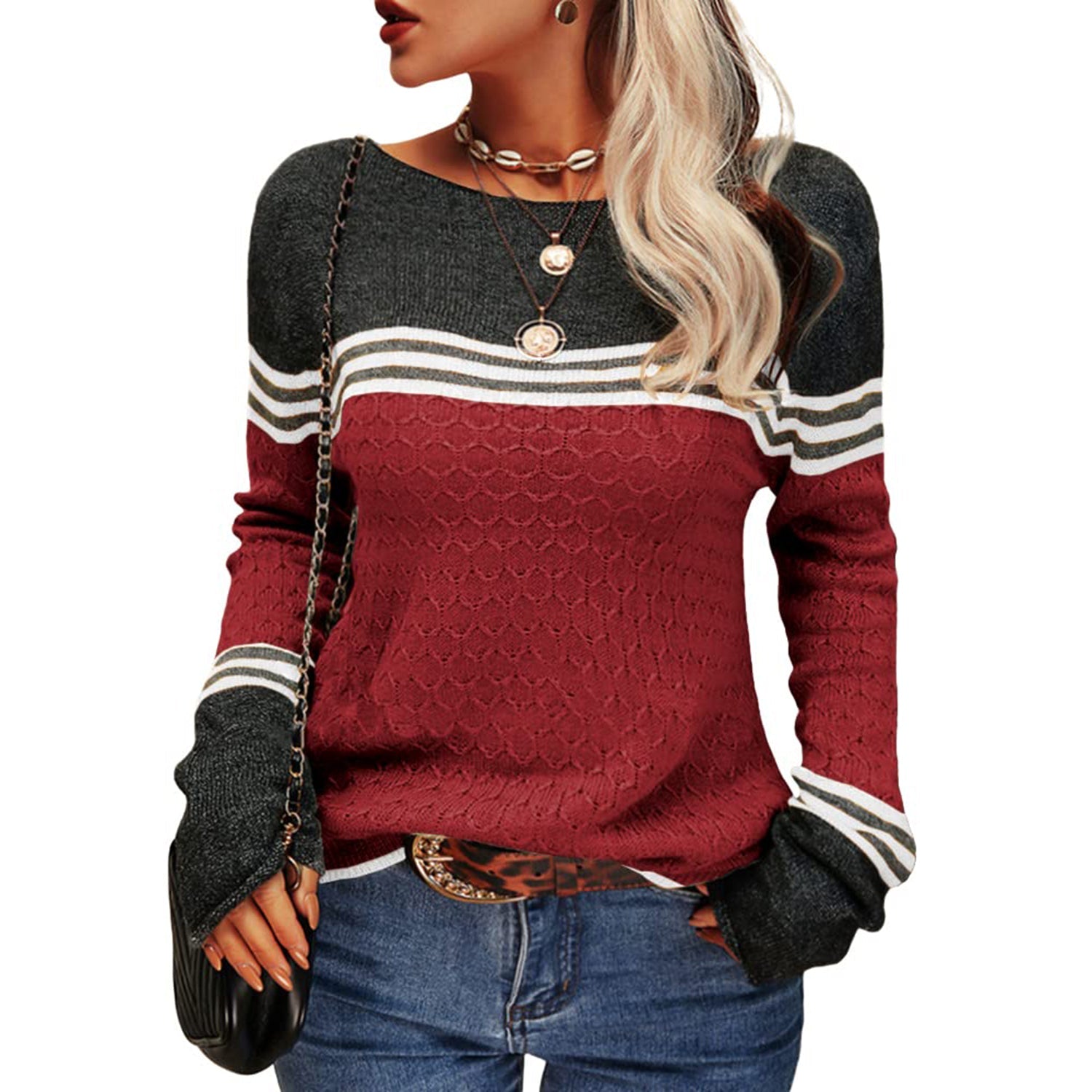 Casual Gebreid Dames Vest