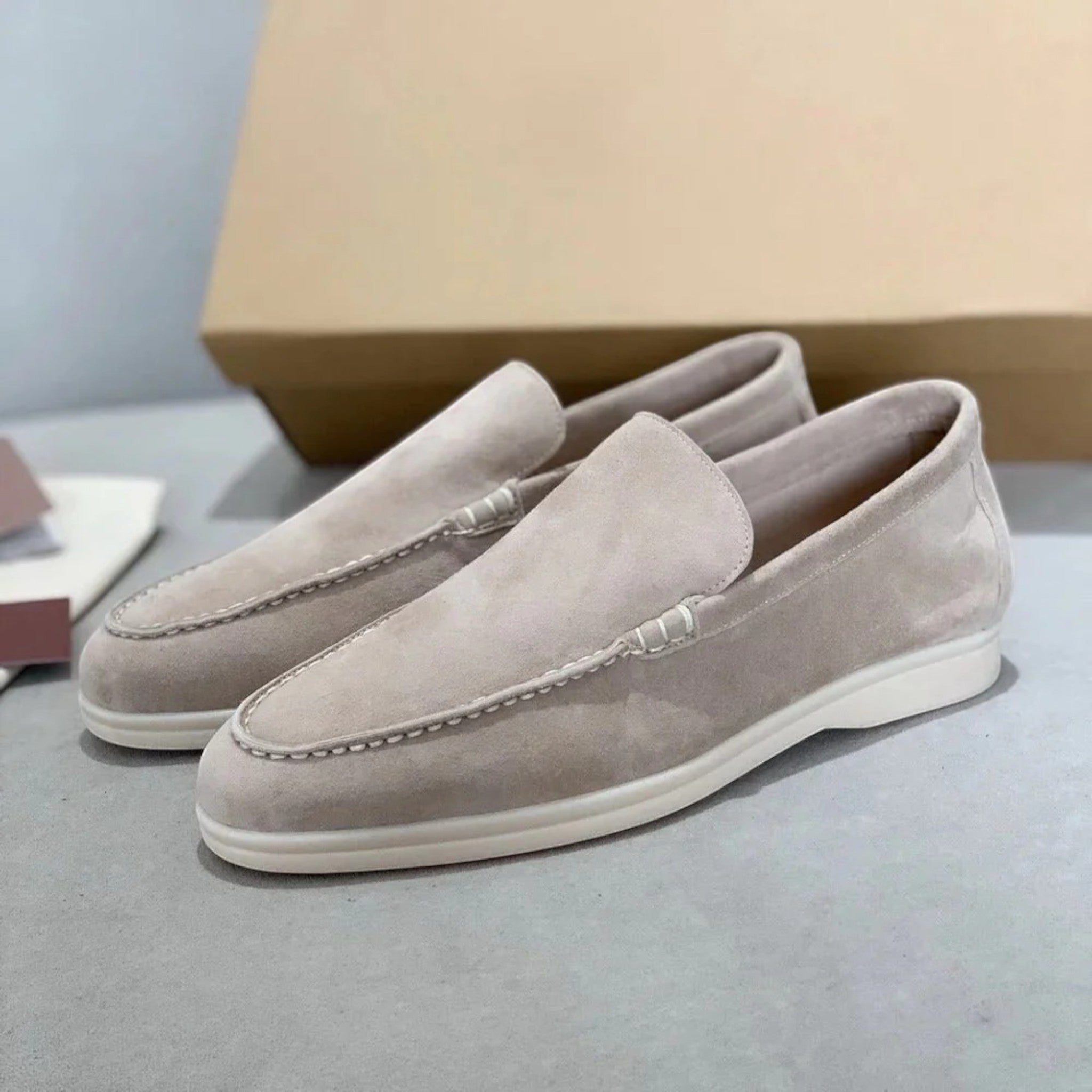 Elton - Heren Loafers - Suede