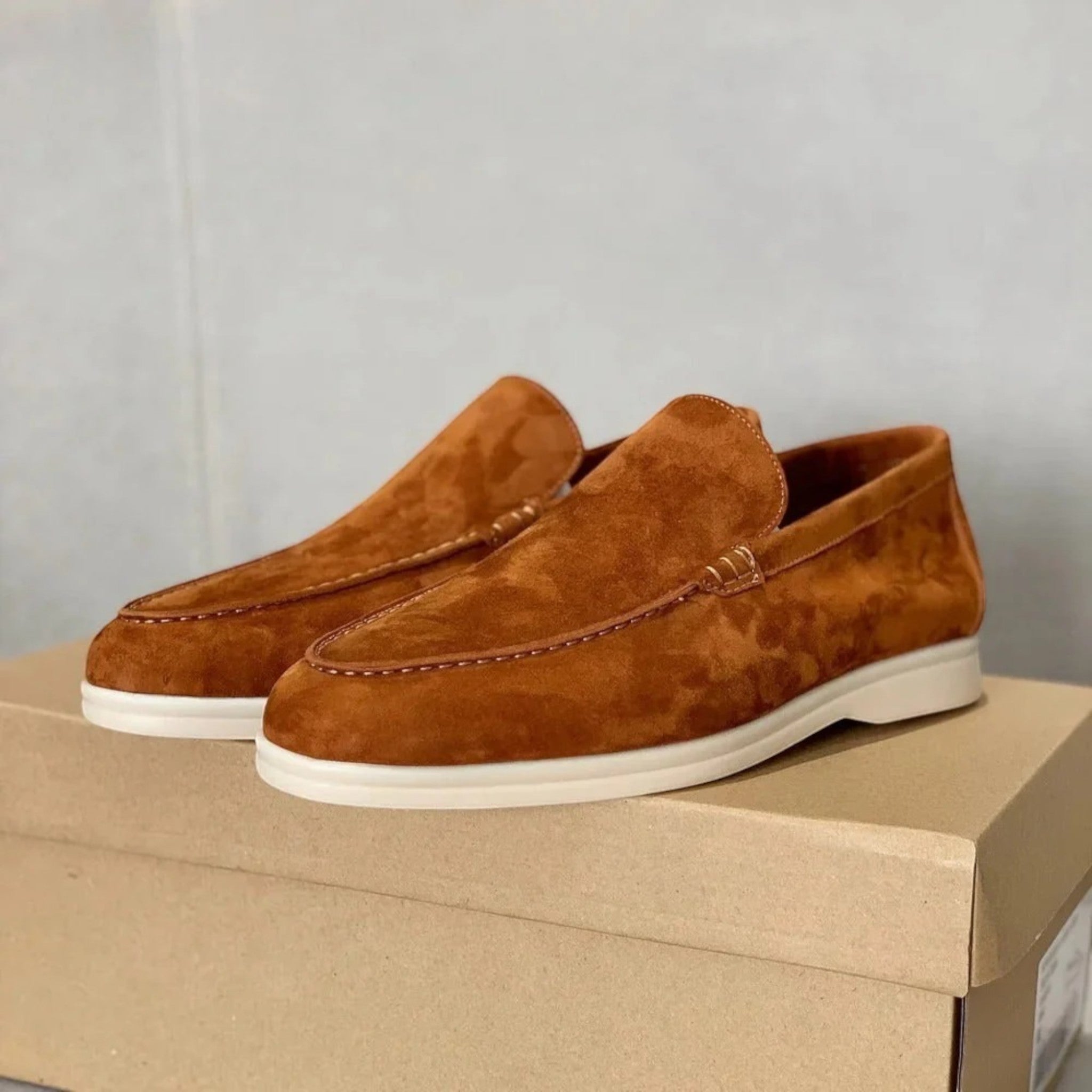 Elton - Heren Loafers - Suede