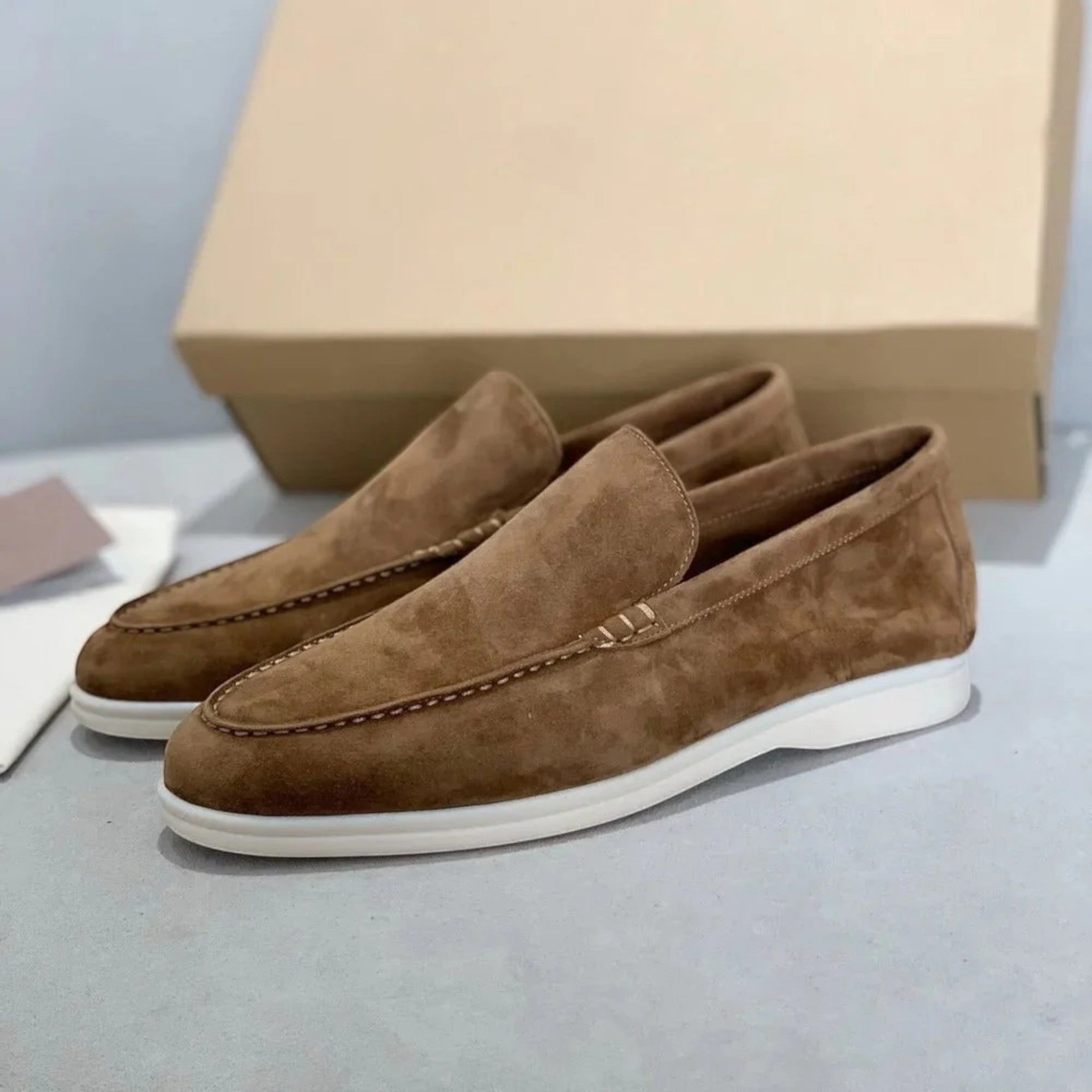 Elton - Heren Loafers - Suede