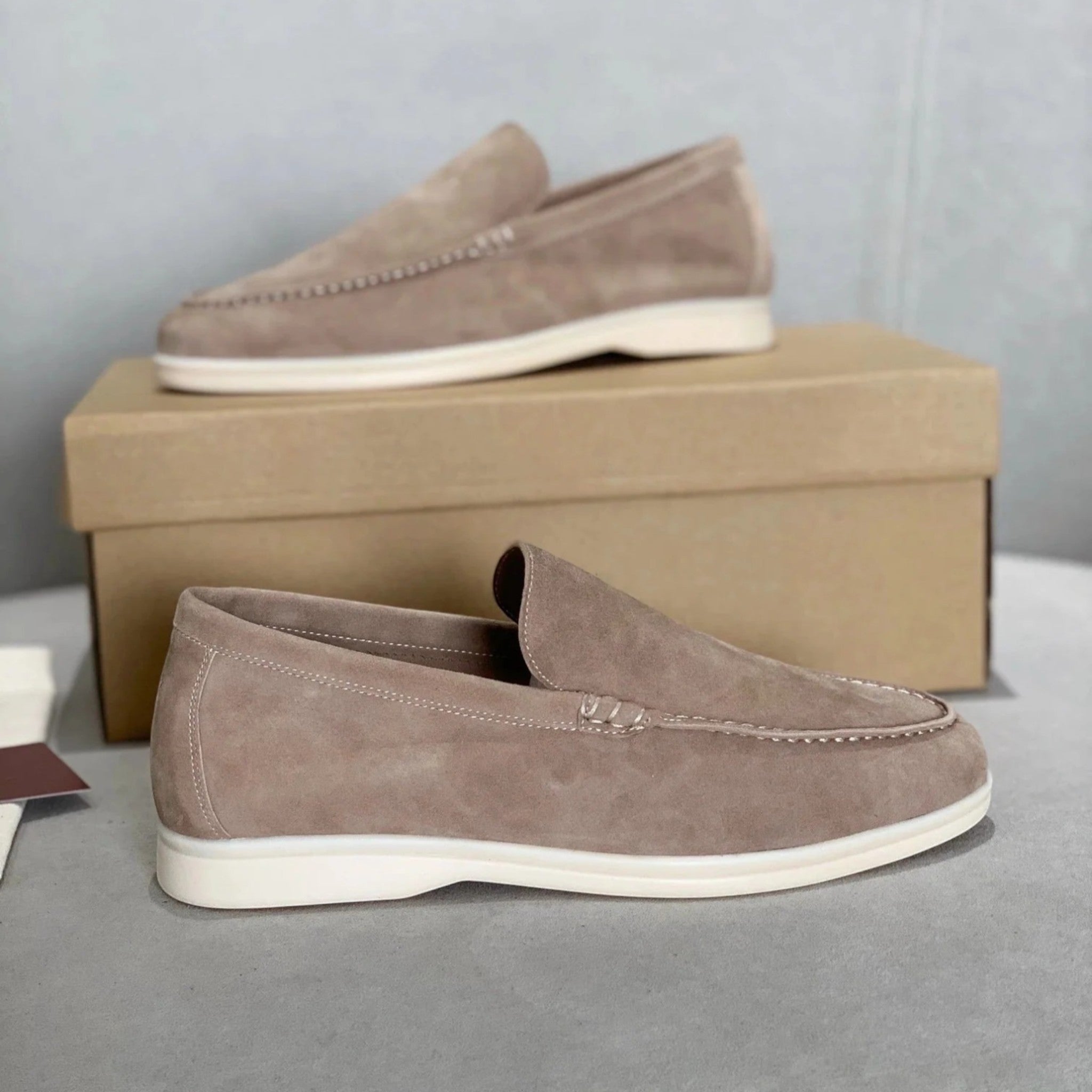 Elton - Heren Loafers - Suede