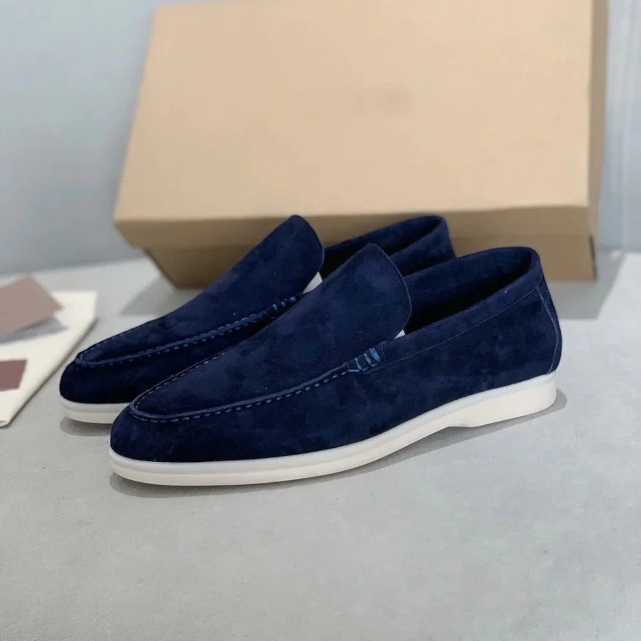 Elton - Heren Loafers - Suede