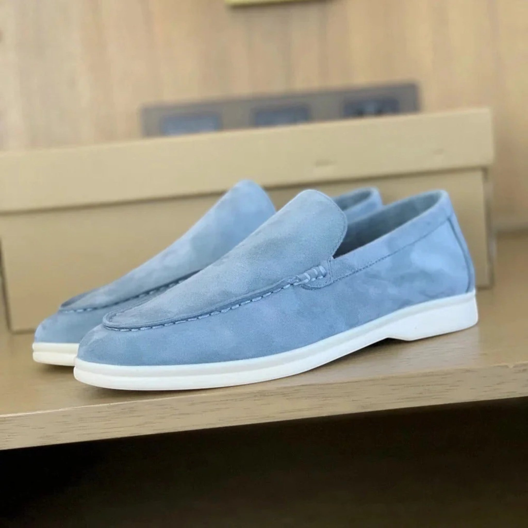 Elton - Heren Loafers - Suede