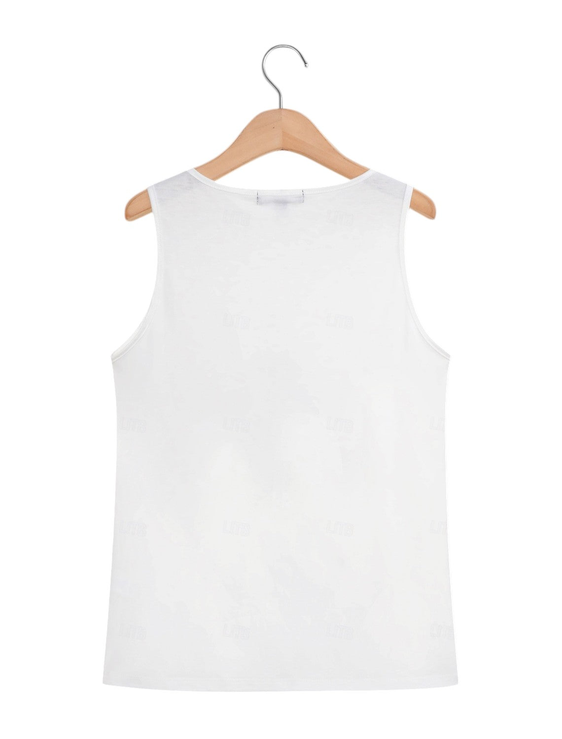 Mouwloze Basic Top Met Bloemenprint