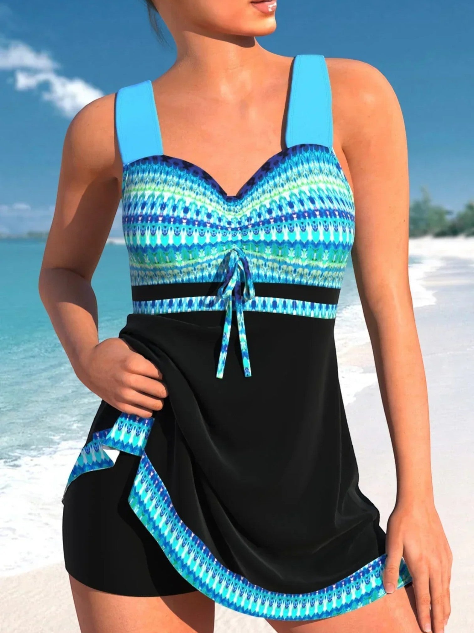 Bedrukte Tankini | Zomer