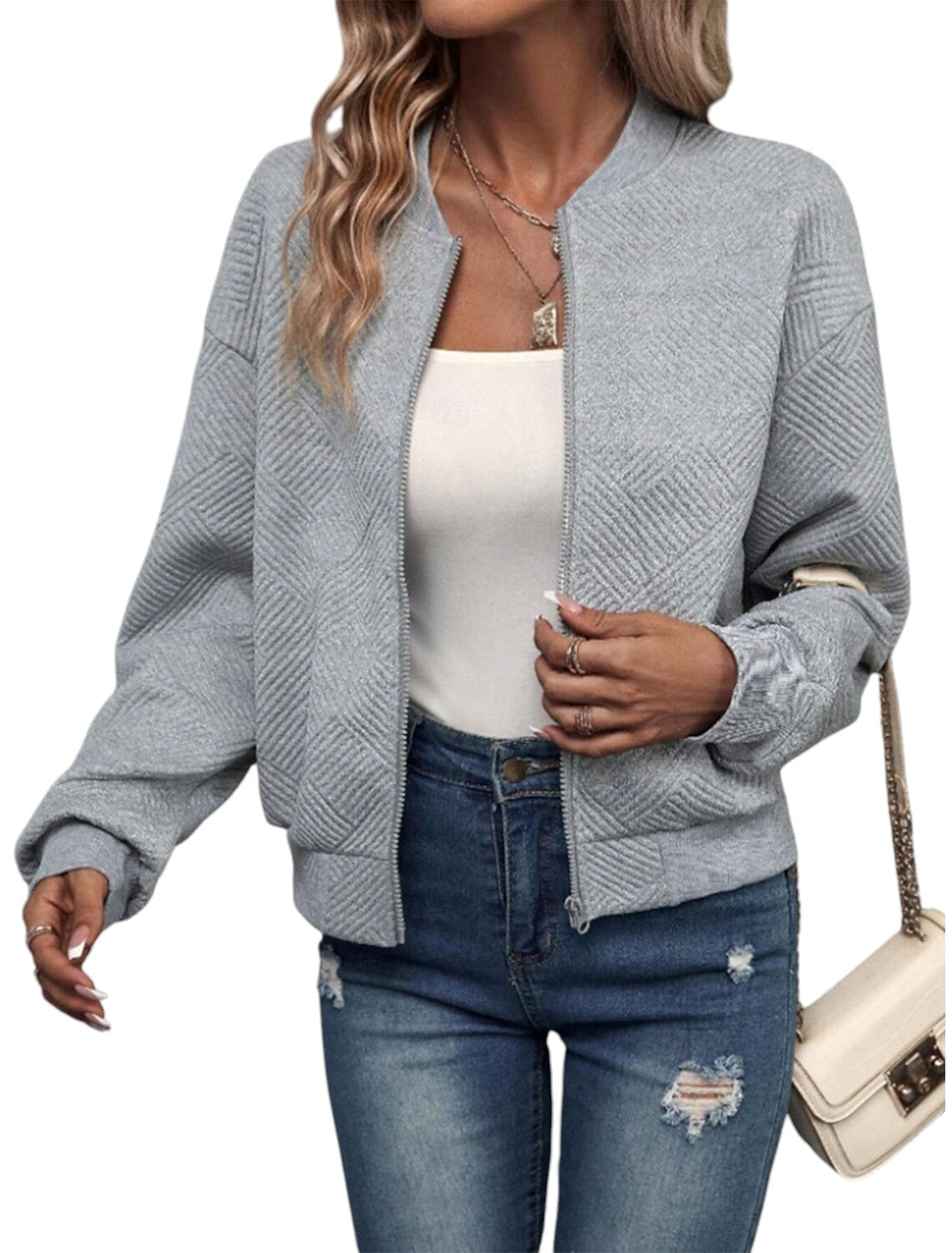 Stijlvol Zomerjasje Effen Kleuren Dames