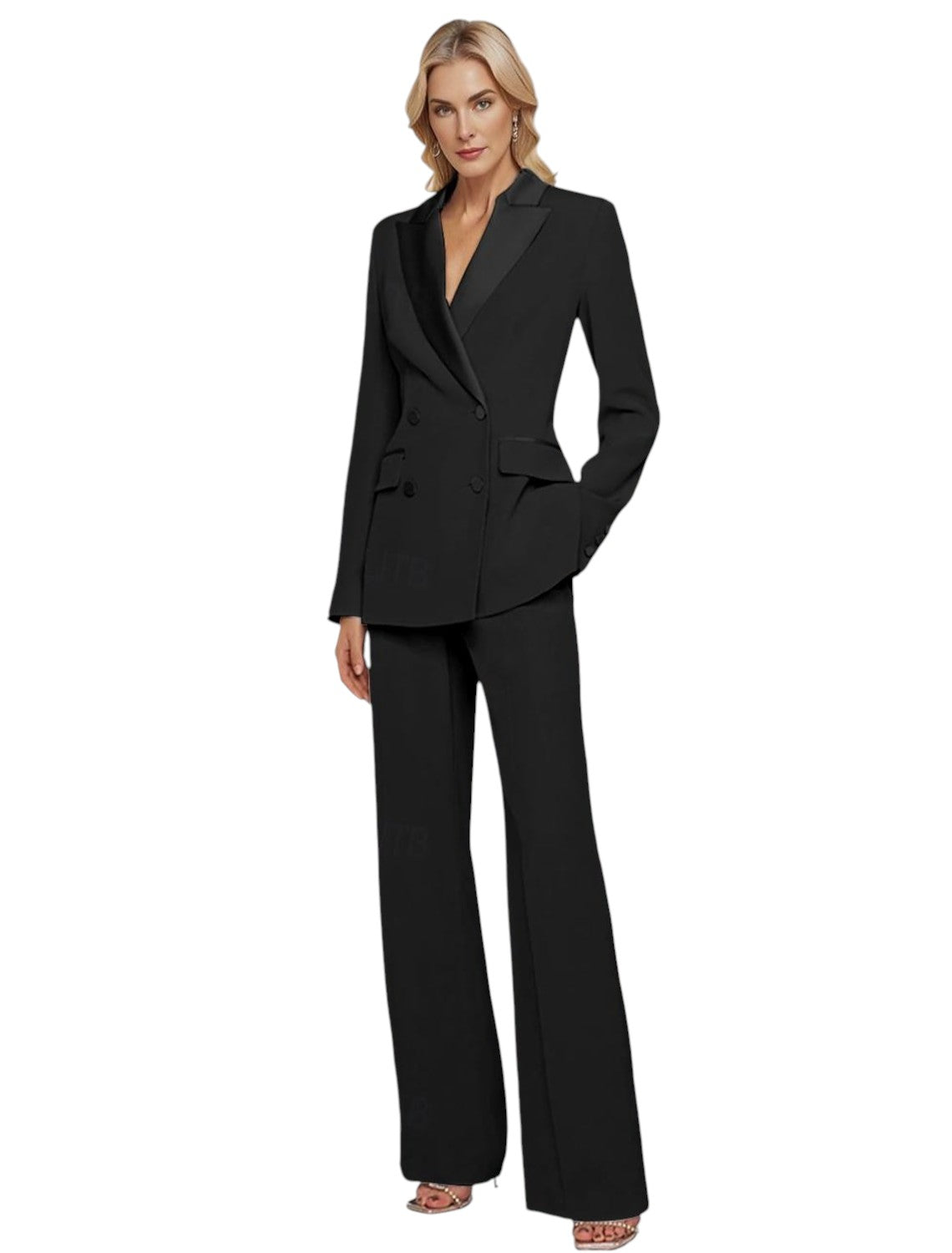 2-Delig Damespak Blazer & Broek