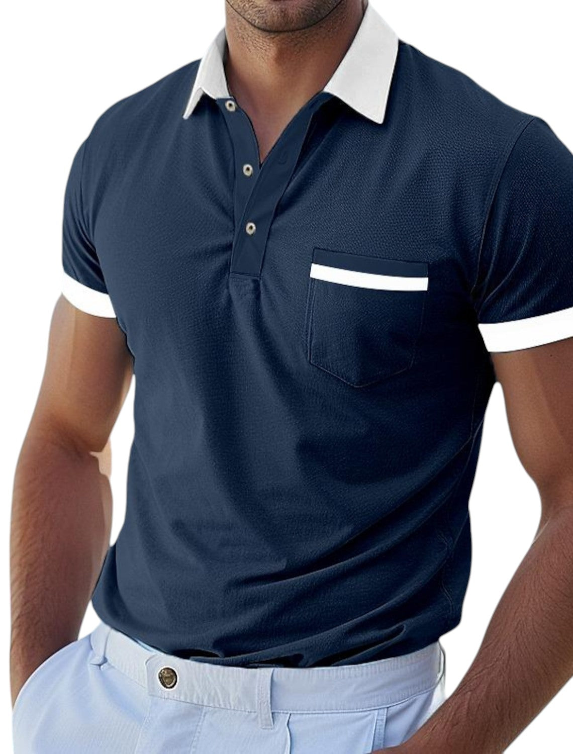Pique - Polo Shirt voor Heren