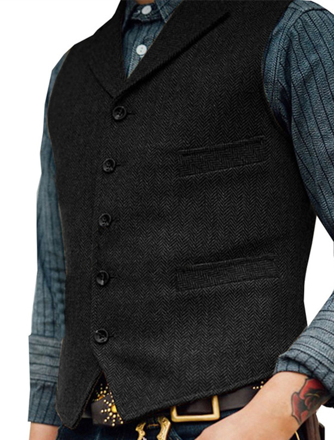 Vintage Gilet Voor Mannen