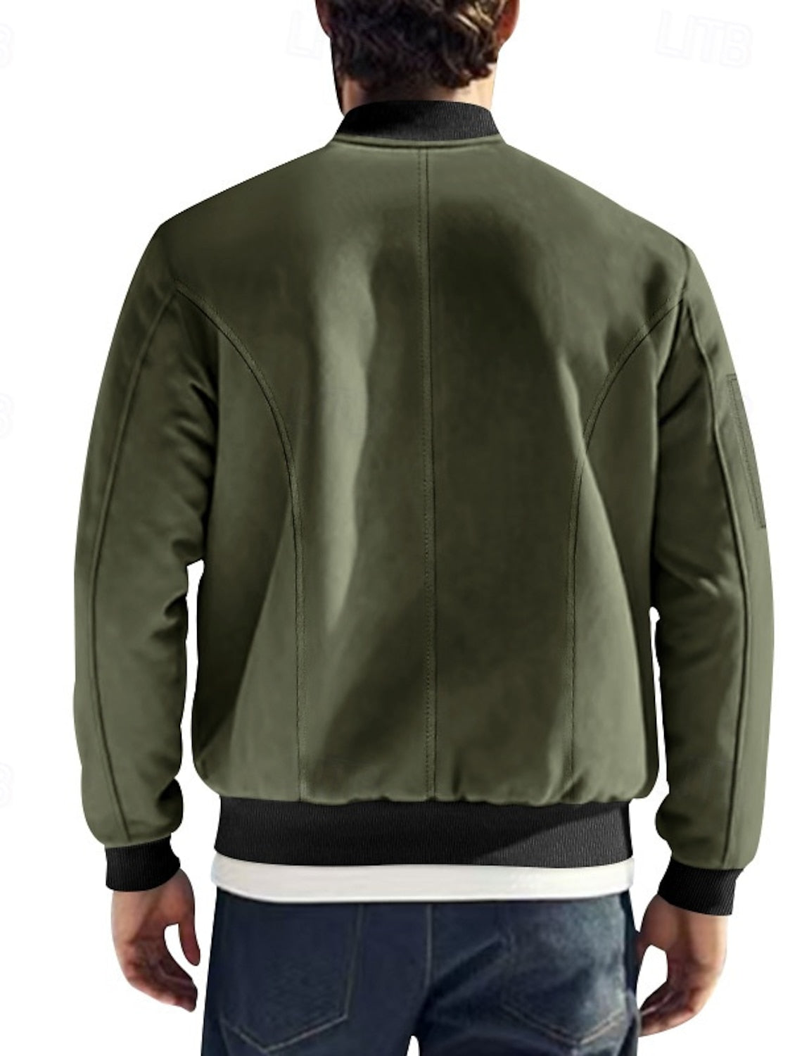 Suede Zomerjas Voor Heren