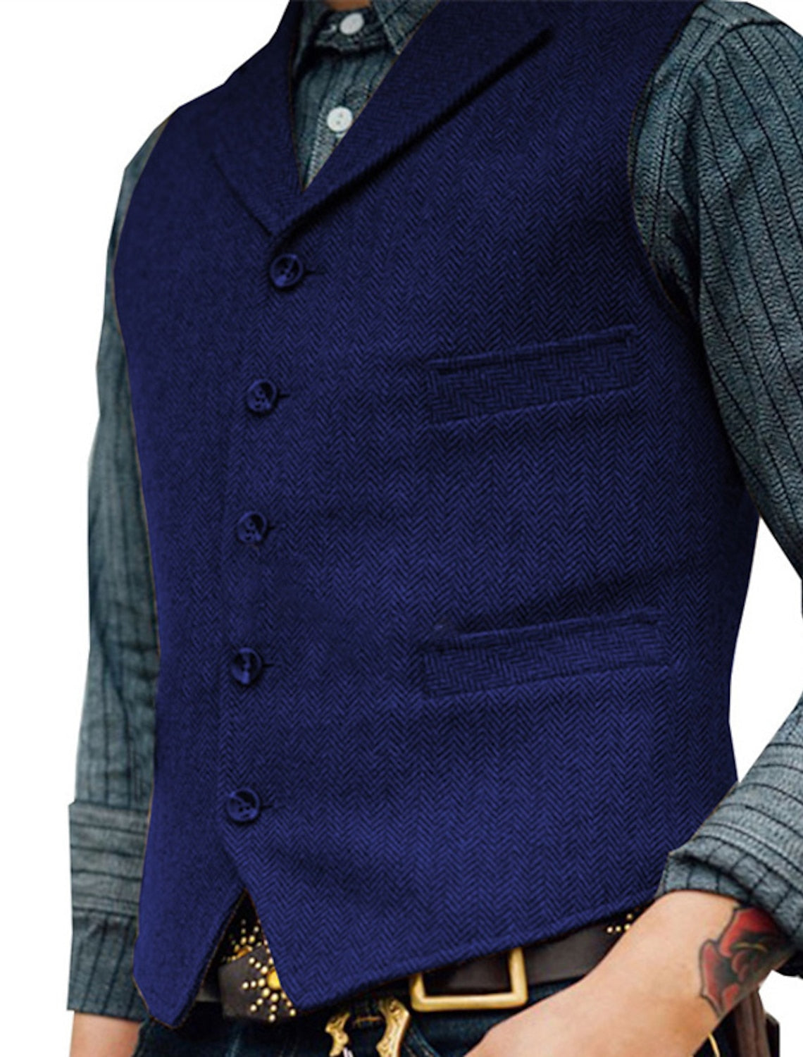 Vintage Gilet Voor Mannen